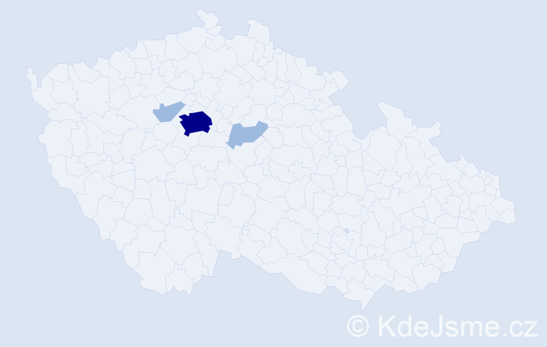 Příjmení: 'Geberlová', počet výskytů 6 v celé ČR