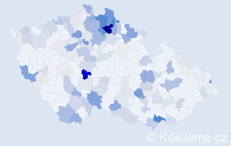 Příjmení: 'Lamačová', počet výskytů 491 v celé ČR