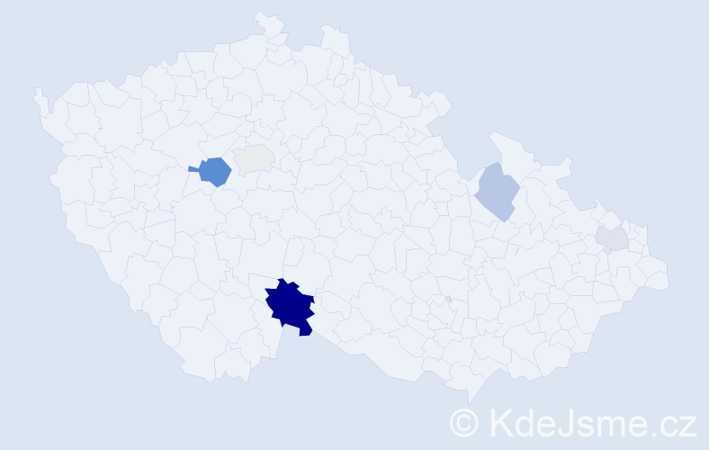 Příjmení: 'Gorská', počet výskytů 12 v celé ČR