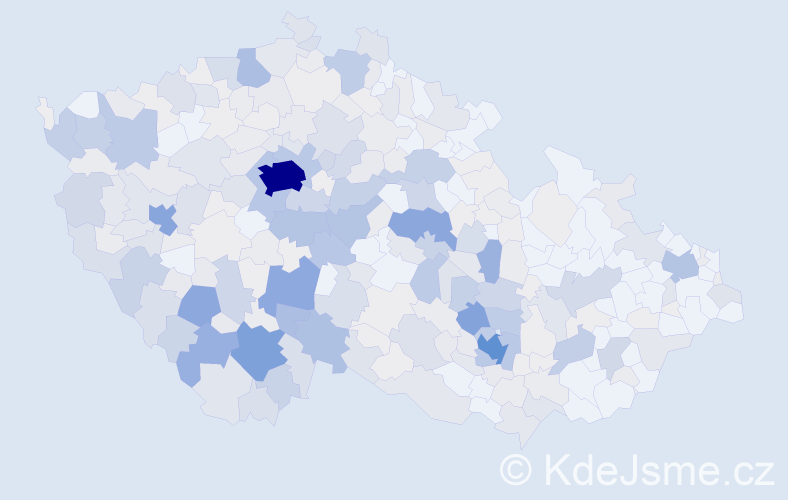 Příjmení: 'Vojta', počet výskytů 1436 v celé ČR