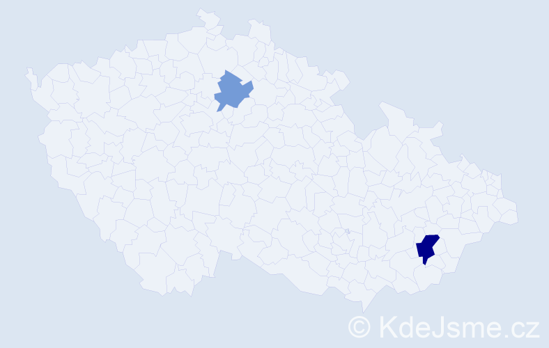 Příjmení: 'Munkhsaikhan', počet výskytů 4 v celé ČR