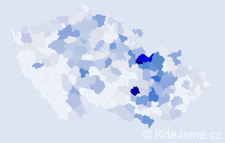 Příjmení: 'Suchomelová', počet výskytů 1032 v celé ČR