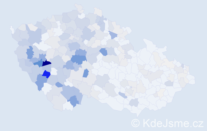 Příjmení: 'Heřman', počet výskytů 1169 v celé ČR