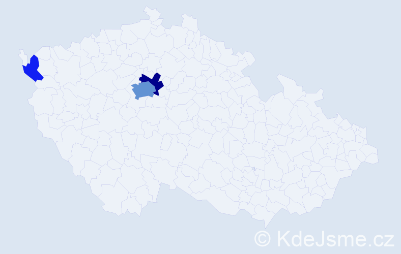 Příjmení: 'Didunyková', počet výskytů 10 v celé ČR
