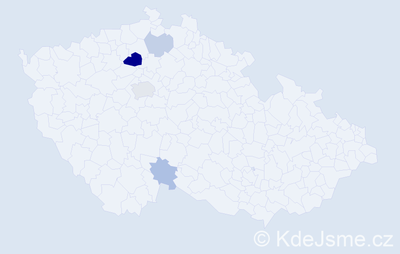 Příjmení: 'Soboláková', počet výskytů 10 v celé ČR