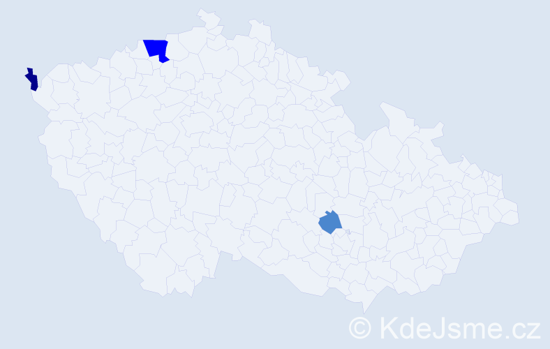 Příjmení: 'Geipelová', počet výskytů 6 v celé ČR