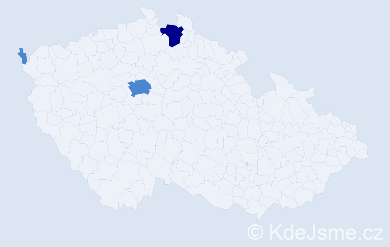 Příjmení: 'Sartono', počet výskytů 5 v celé ČR