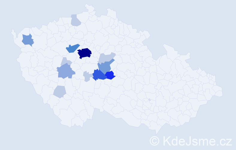 Příjmení: 'Drnovec', počet výskytů 41 v celé ČR