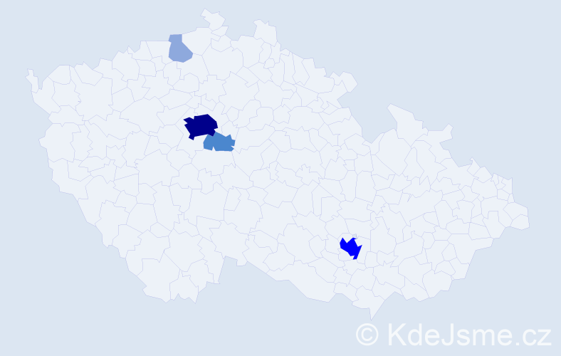 Příjmení: 'Barchuk', počet výskytů 12 v celé ČR