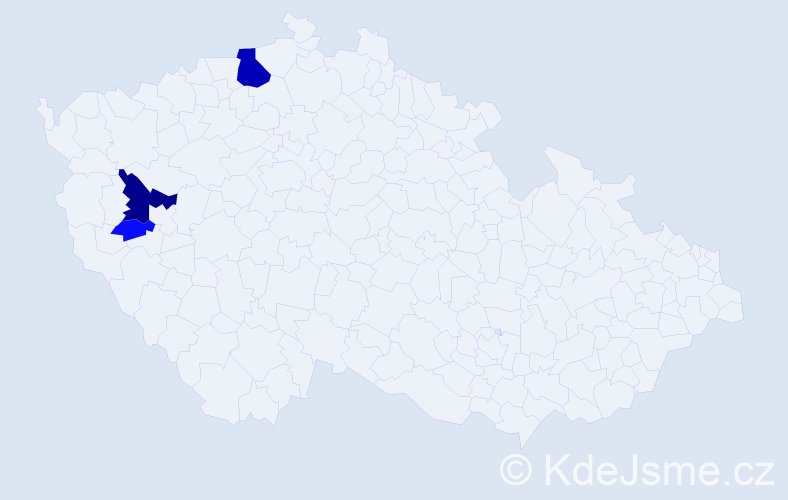 Příjmení: 'Hikischová', počet výskytů 9 v celé ČR
