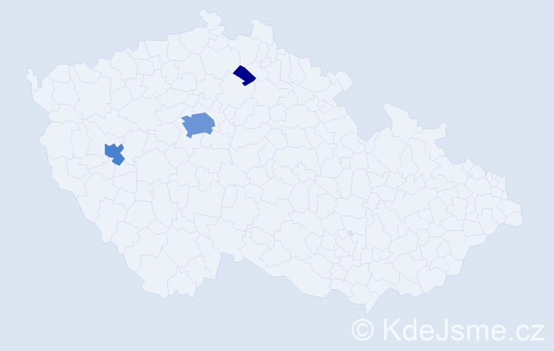 Příjmení: 'Beringer', počet výskytů 20 v celé ČR