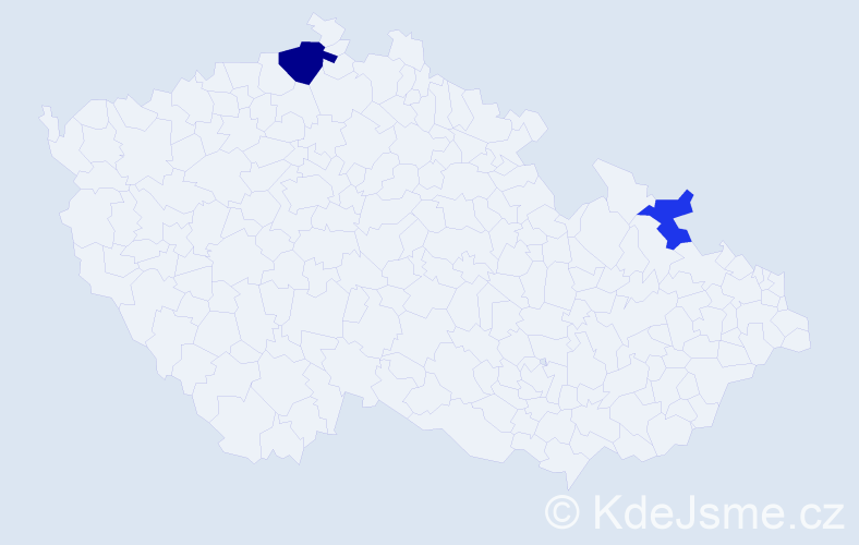 Příjmení: 'Kolpičevová', počet výskytů 7 v celé ČR