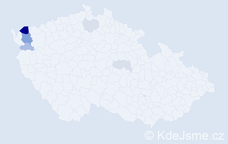 Příjmení: 'Erpsová', počet výskytů 12 v celé ČR