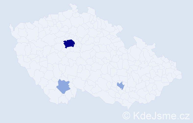 Příjmení: 'Mushynskyy', počet výskytů 7 v celé ČR