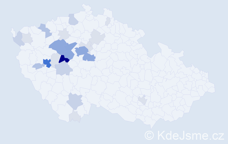 Příjmení: 'Škrlant', počet výskytů 80 v celé ČR