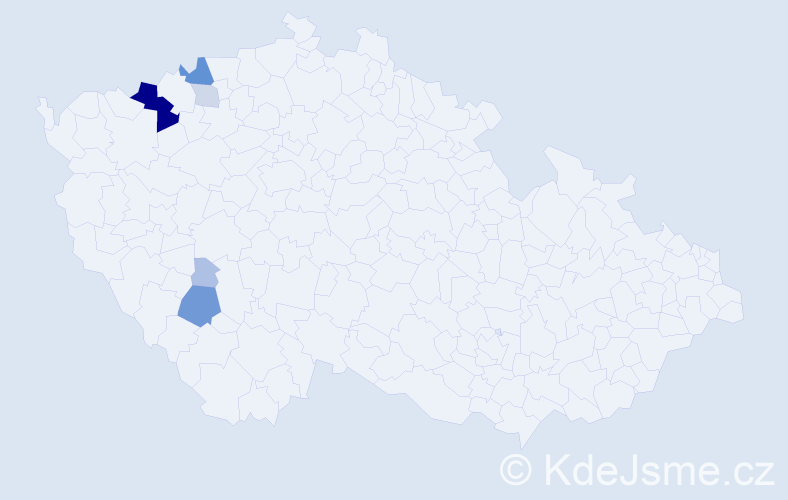 Příjmení: 'Petrovec', počet výskytů 29 v celé ČR