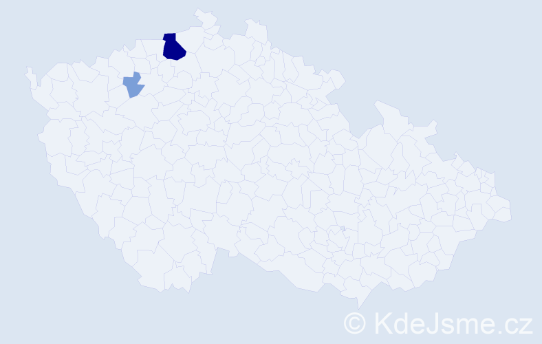 Příjmení: 'Burláková', počet výskytů 13 v celé ČR