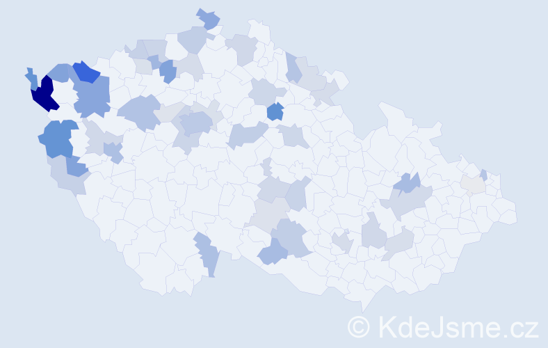 Příjmení: '"Nguyen Anh"', počet výskytů 109 v celé ČR