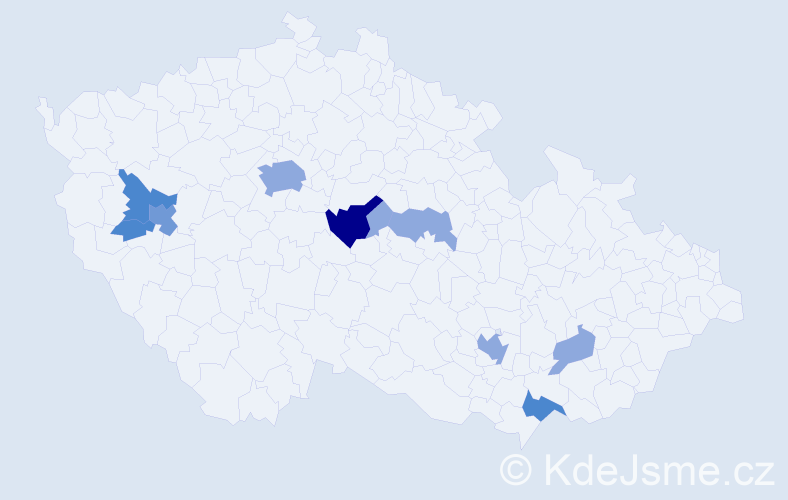 Příjmení: 'Schneiderwindová', počet výskytů 22 v celé ČR