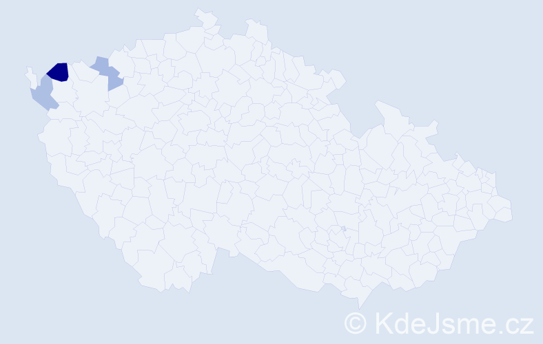 Příjmení: 'Engelmayer', počet výskytů 4 v celé ČR