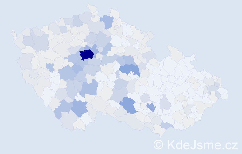 Příjmení: 'Pecková', počet výskytů 1194 v celé ČR