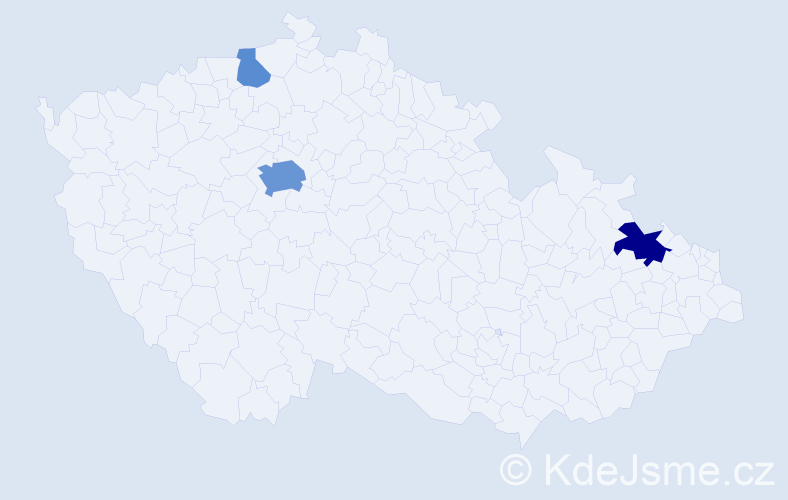 Příjmení: 'Ayari', počet výskytů 9 v celé ČR