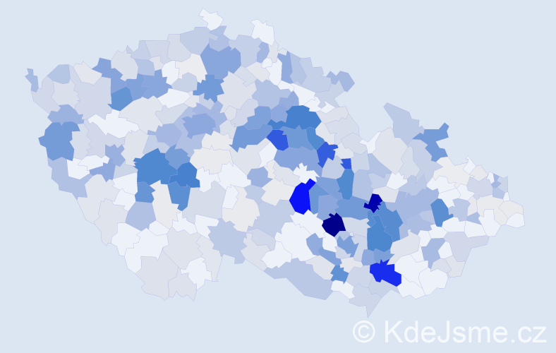 Příjmení: 'Synková', počet výskytů 1414 v celé ČR