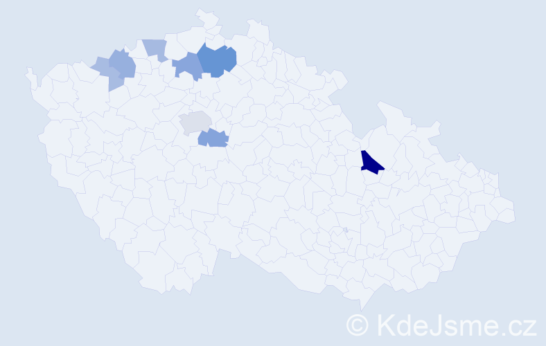 Příjmení: 'Schifferová', počet výskytů 22 v celé ČR