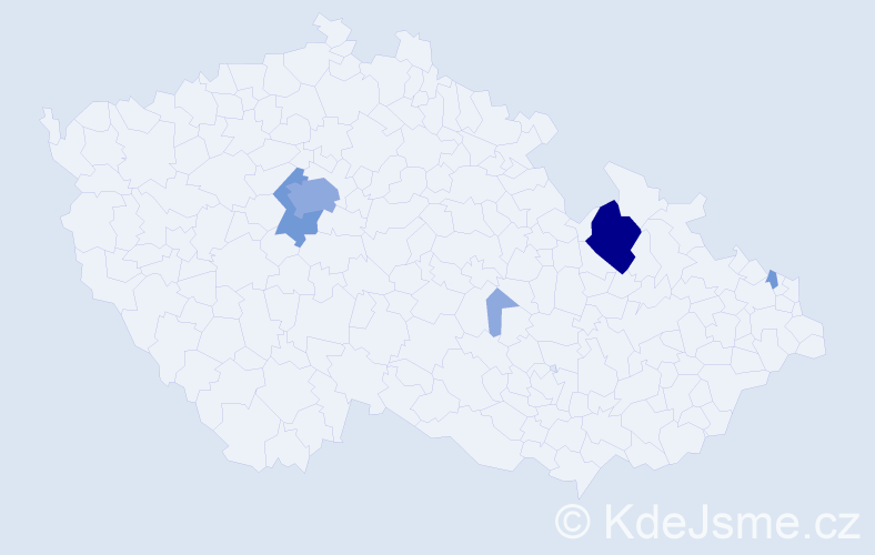 Příjmení: 'Keitzlová', počet výskytů 12 v celé ČR