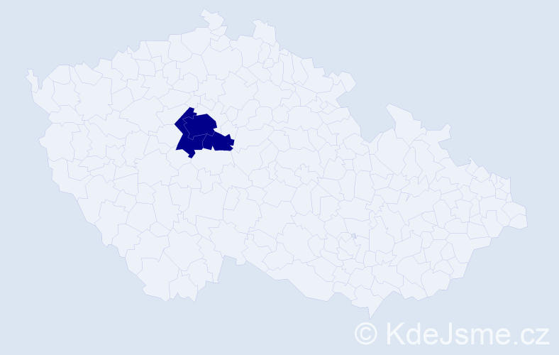 Příjmení: 'Wendel', počet výskytů 3 v celé ČR