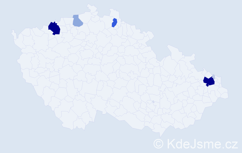 Příjmení: 'Kondaš', počet výskytů 29 v celé ČR