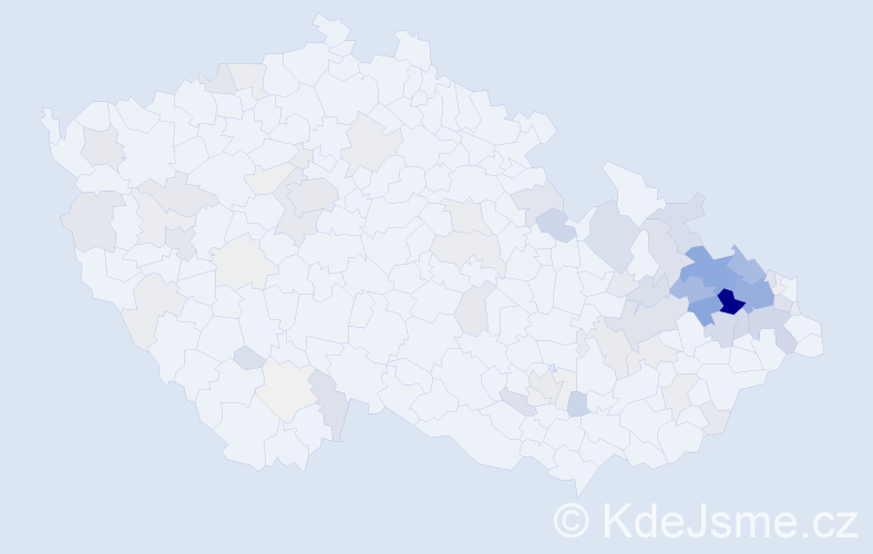 Příjmení: 'Seidler', počet výskytů 324 v celé ČR