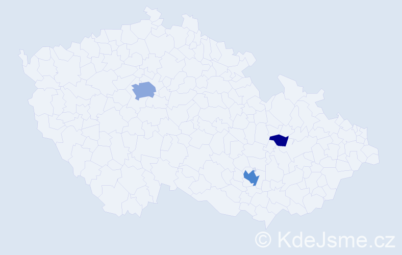 Příjmení: 'Skrušná', počet výskytů 12 v celé ČR