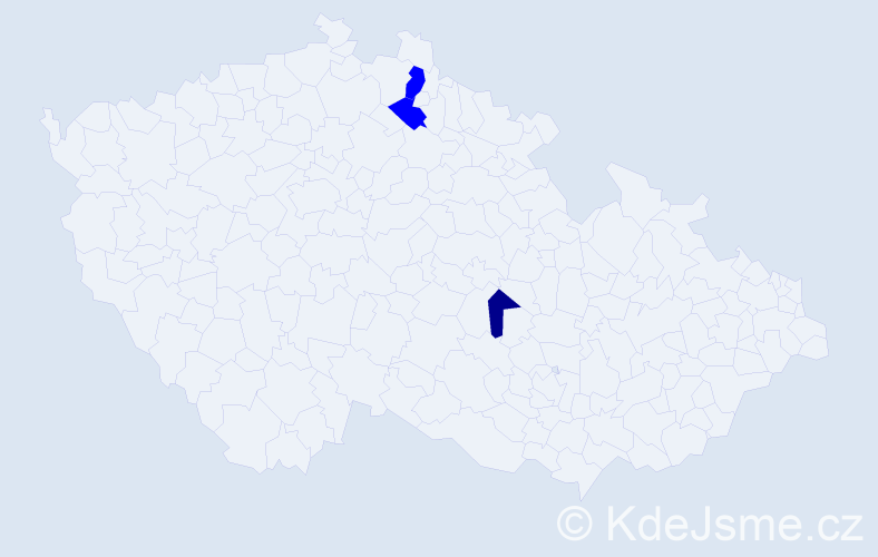Příjmení: 'Isaides', počet výskytů 4 v celé ČR