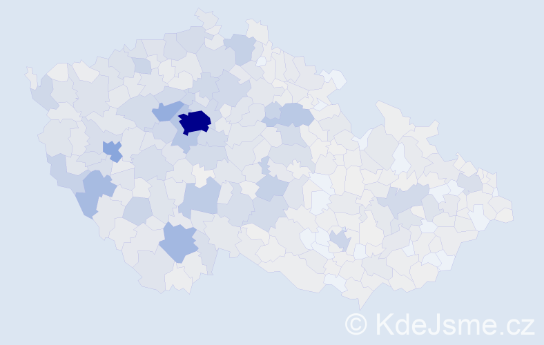 Příjmení: 'Kohoutová', počet výskytů 3908 v celé ČR