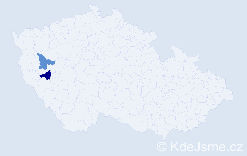 Příjmení: 'Tyvoňák', počet výskytů 2 v celé ČR