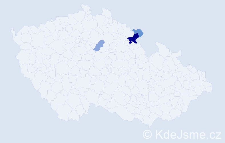 Příjmení: 'Leppeltová', počet výskytů 12 v celé ČR