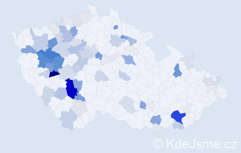 Příjmení: 'Lopata', počet výskytů 244 v celé ČR