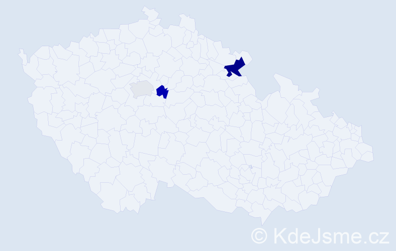 Příjmení: 'Prislinger', počet výskytů 11 v celé ČR