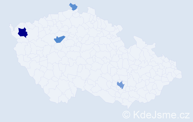 Příjmení: 'Siničák', počet výskytů 14 v celé ČR