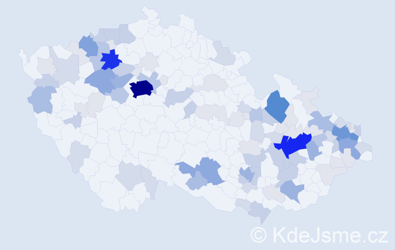 Příjmení: 'Drexler', počet výskytů 327 v celé ČR