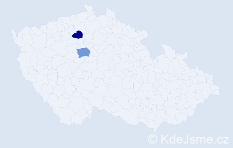 Příjmení: 'Lumbach', počet výskytů 8 v celé ČR