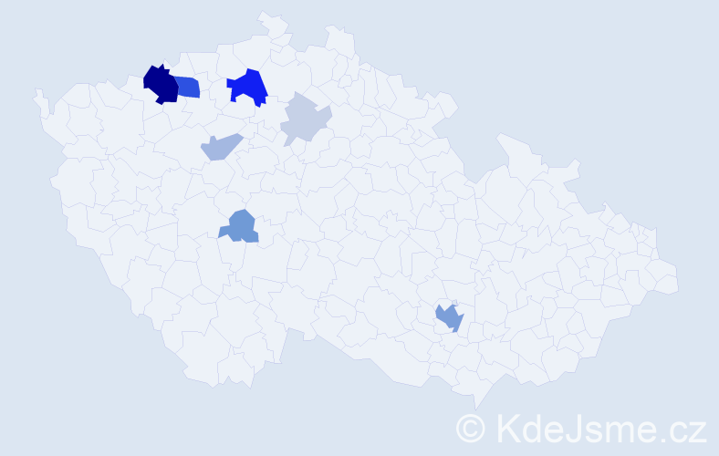 Příjmení: 'Szalka', počet výskytů 35 v celé ČR