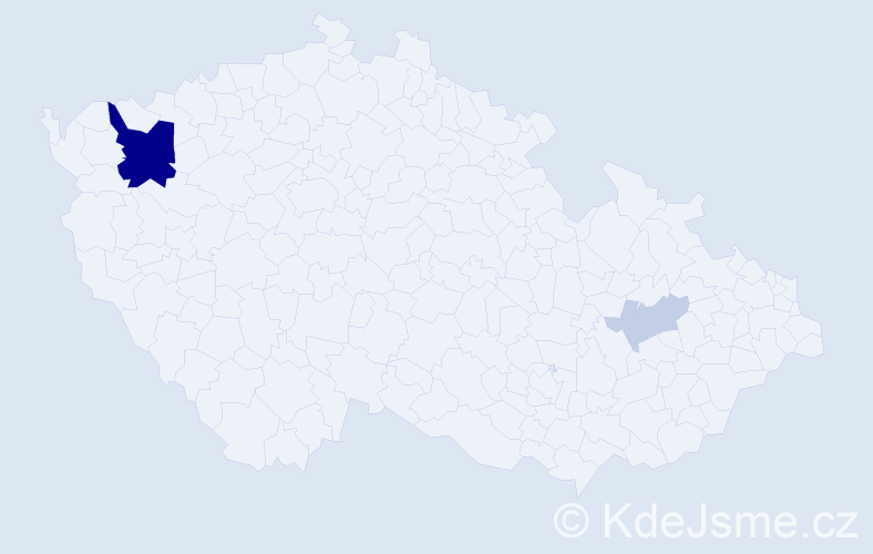 Příjmení: 'Knushi', počet výskytů 12 v celé ČR