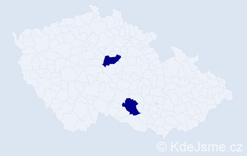 Příjmení: 'Matzauer', počet výskytů 4 v celé ČR