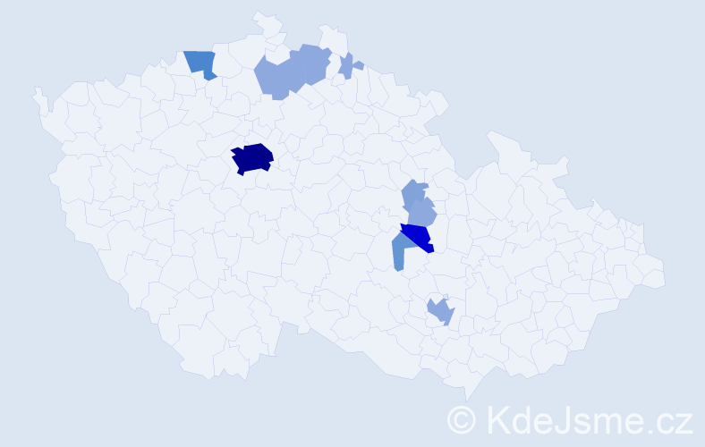 Příjmení: 'Scheib', počet výskytů 29 v celé ČR
