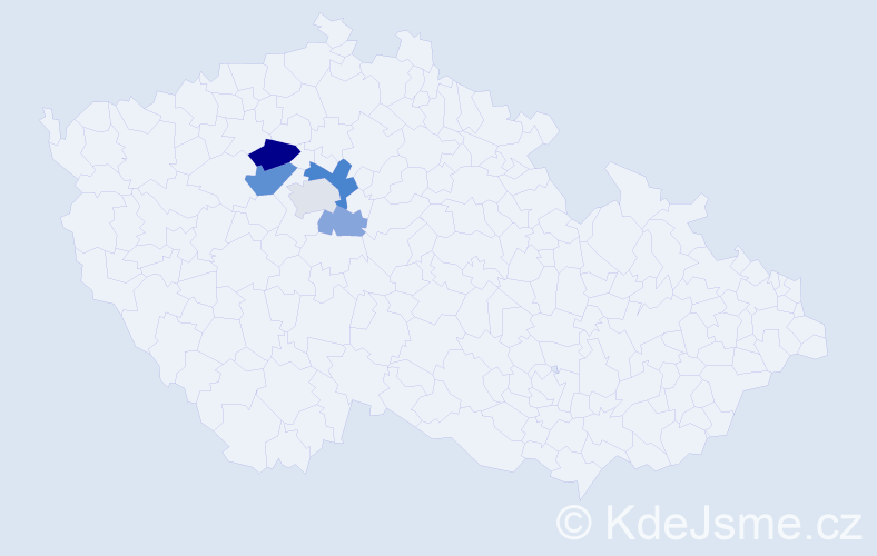 Příjmení: 'Svata', počet výskytů 12 v celé ČR