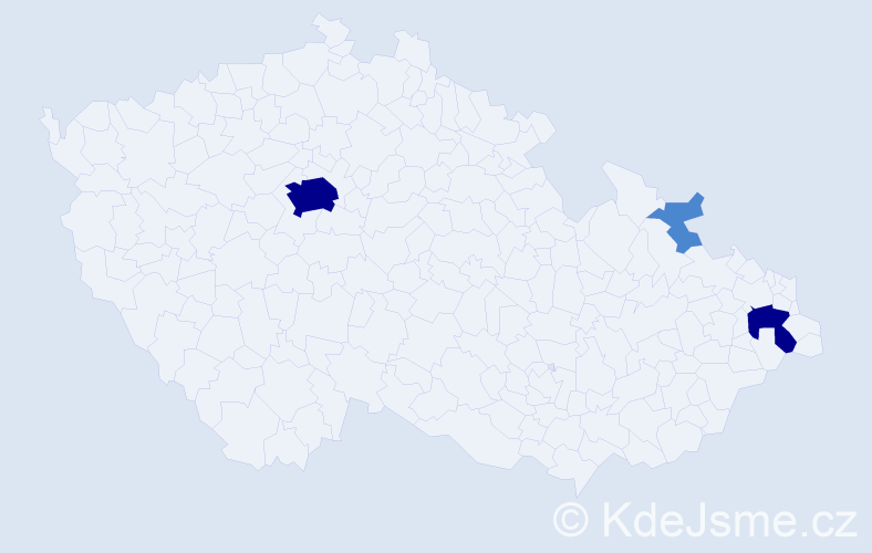 Příjmení: 'Starzewski', počet výskytů 7 v celé ČR