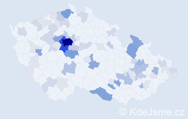 Příjmení: 'Kotoučová', počet výskytů 220 v celé ČR