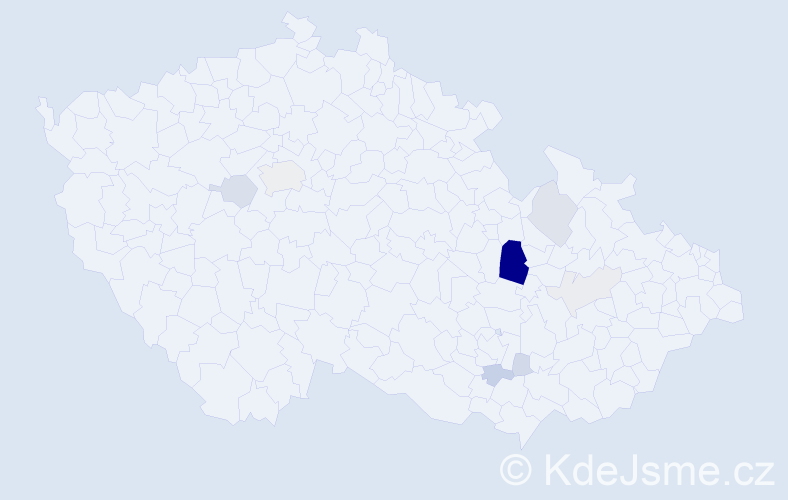 Příjmení: 'Goš', počet výskytů 32 v celé ČR